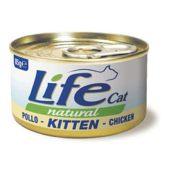 Lifecat Natural kitten chicken 85 gr.