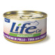 Lifecat Natural tuna with chicken livers 85 gr. -9% da 12 pezzi