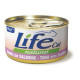 Lifecat Natural Katzenfutter Nass tuna with salmon 85 gr,