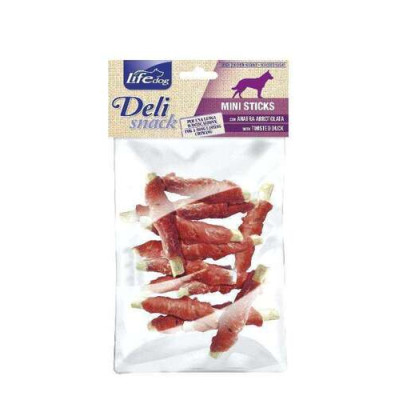 Lifedog Deli snacks Hard Mini stick with duck (100g)