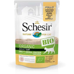 Schesir Bio cat Adult Chicken - Pouch 85gr.