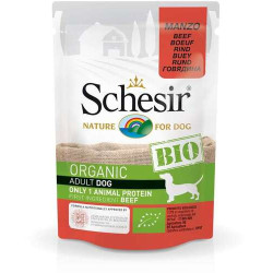 Schesir Bio cat Adult Beef - Pouch 85gr.