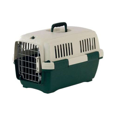 Hunde Transportbox Clipper Cayman 3 grün-beige