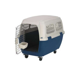 Hunde Transportbox Clipper Cayman 5 blau-beige