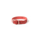 Fettleder-Halsband Da Vinci rot, 40x2,0 cm 