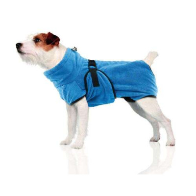 Swisspet Dog bathrobe Wety, L blue