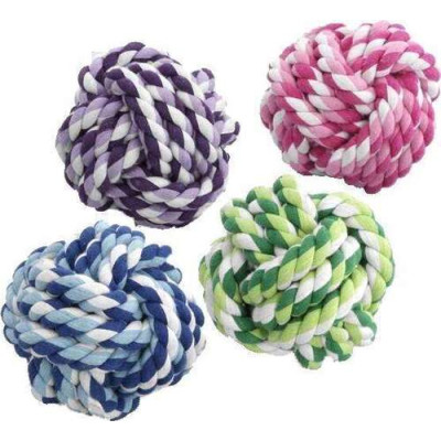 Balle Color en corde, 6 cm - 70 gr.