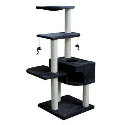 Kratzbaum Climber-Homek, schwarz 140h cm