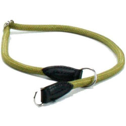 Collier avec arrêt Fun Royal vert olive 40 cm 