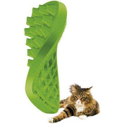 pet+me brosse chat poils long, vert