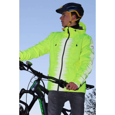 Guard veste de pluie pour homme, jaune fluo  3XL