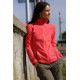 Maika veste de fleece pour dame, rose clair 44