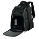 Rucksack William, 33x43x23cm, schwarz