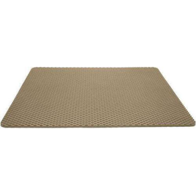 Tapis pour litière beige 65 x 80 cm