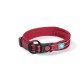 Collier en Nylon et Mesh , rouge XS - 1,5x30-35 cm