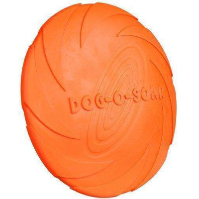 Jouet pour chien Doggy Disc ø 15 cm en caoutchouc, couleurs ass.