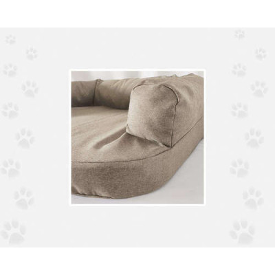 Canapé pour chien Look, beige 80x65cm