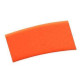 Collier pour chiens en PVC, orange 40x2 cm 