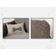 Hundebett aus samtigem Frottee 60x40cm