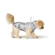 Hunde-Regenmantel to go Huka, Polyester, silber 55