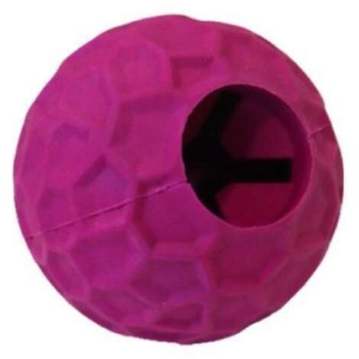 Hundespielzeug aus Gummi, Panton Ball, sortierte Farben 6x5,6cm